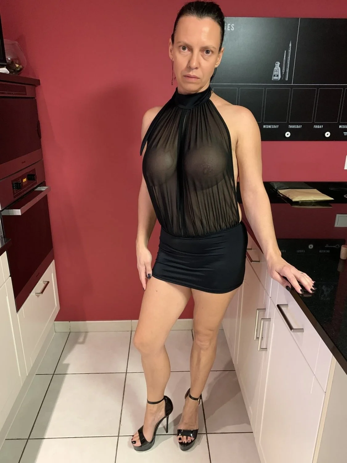 My Mom Emine in Slutty Outfits image 7
