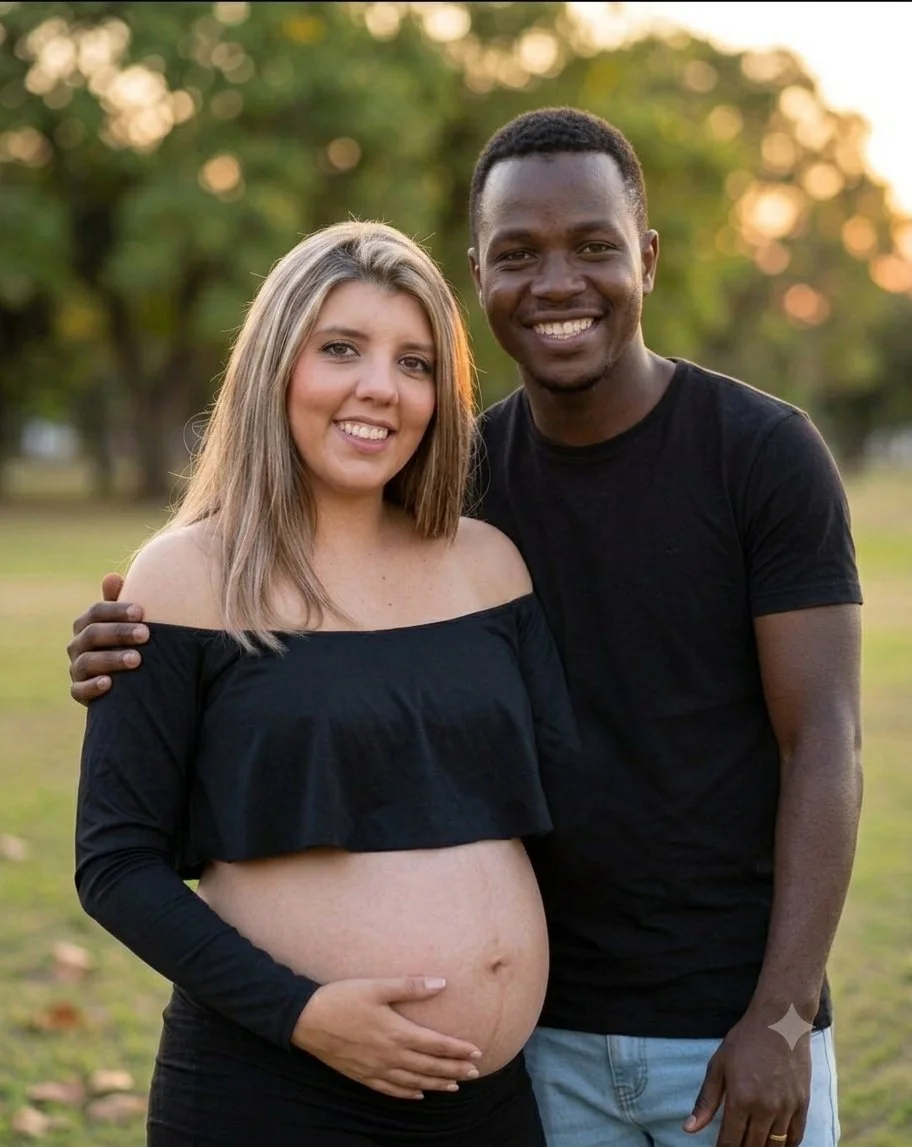 His unfaithful girlfriend, pregnant by a BBC. image 3