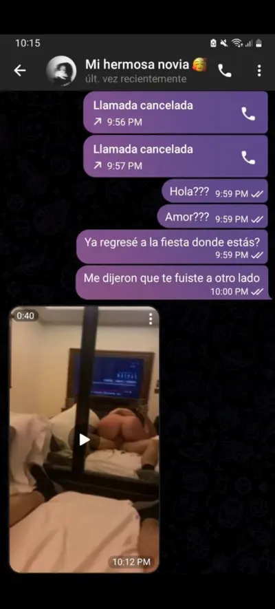 Cuando su novio le pregunta qué donde está cover image