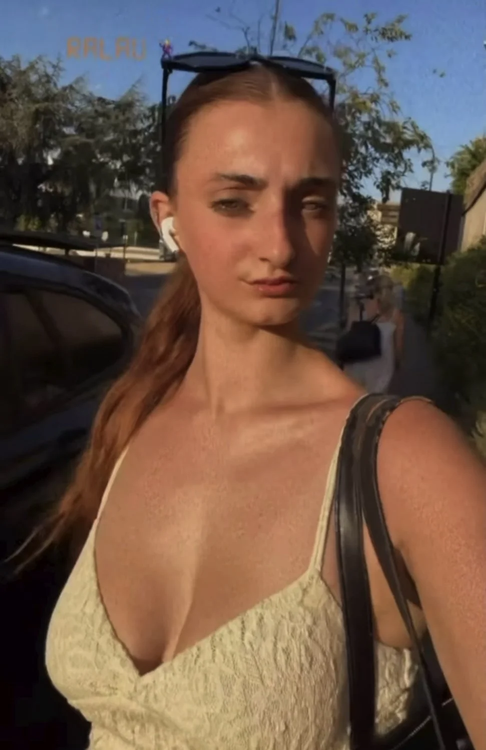 French sexy tiktok slut big ass nude boobs spy leak petite bikini image 11
