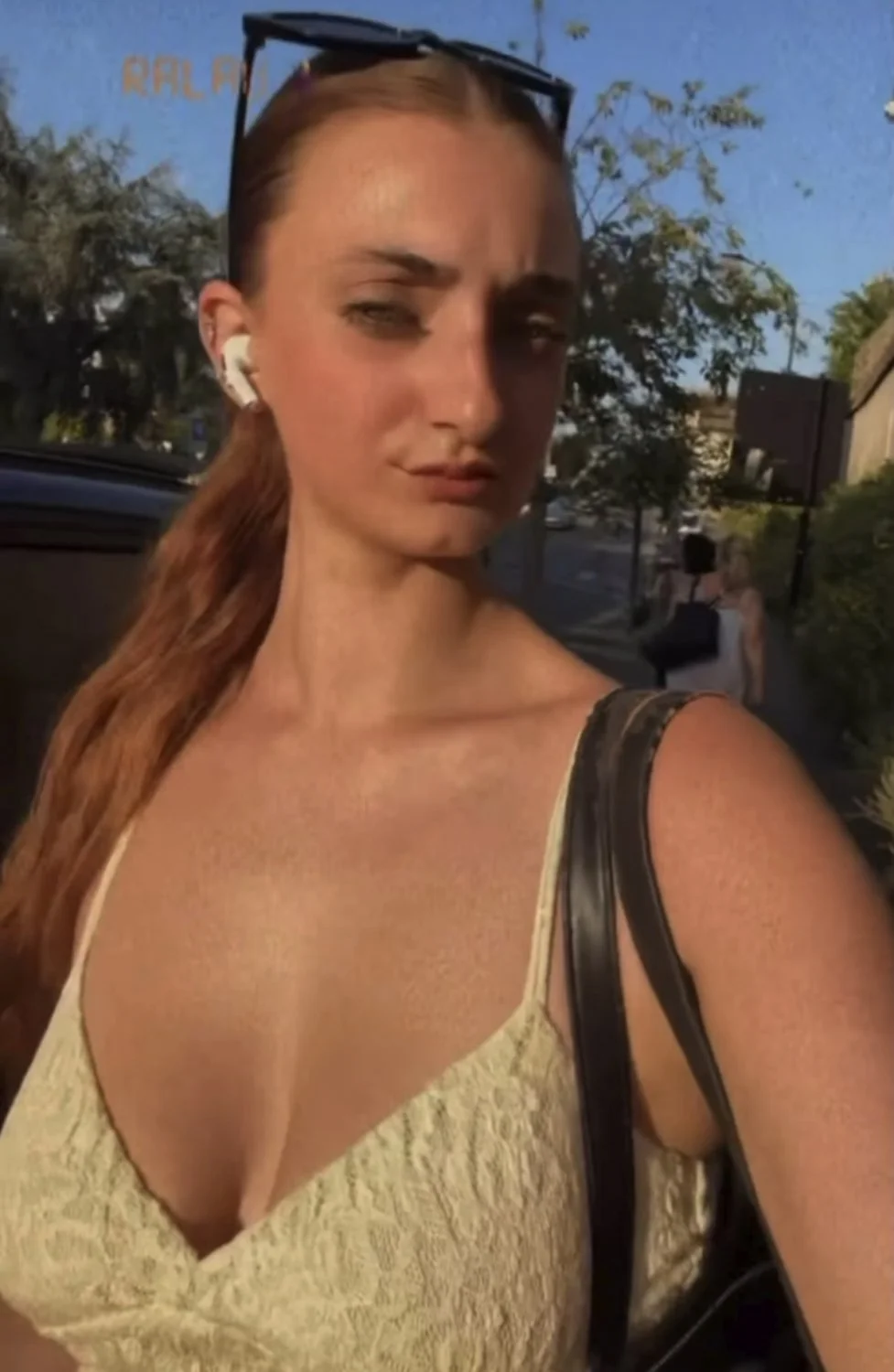French sexy tiktok slut big ass nude boobs spy leak petite bikini image 12