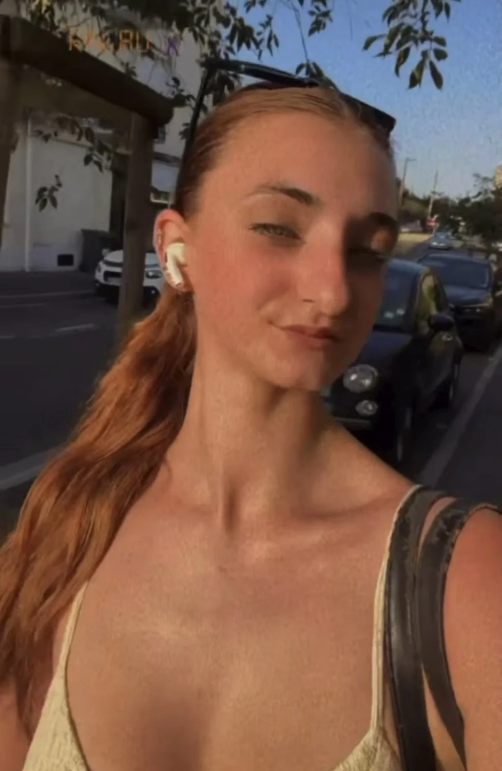 French sexy tiktok slut big ass nude boobs spy leak petite bikini image 14