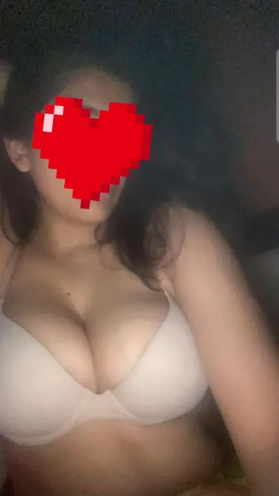 Beautiful hot desi girl Snapchat selfie night big boobs cover image