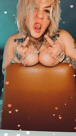 natural Big Booty Tattooed Blonde Marilynmoneyro3 image 14