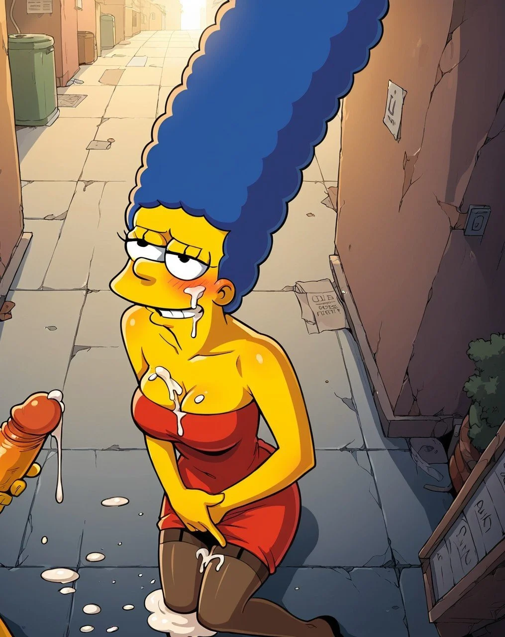 Marge Simpson Anime image 46