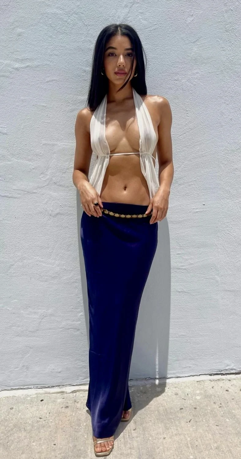 Slut is obsessed w wearing see through shirts image 3