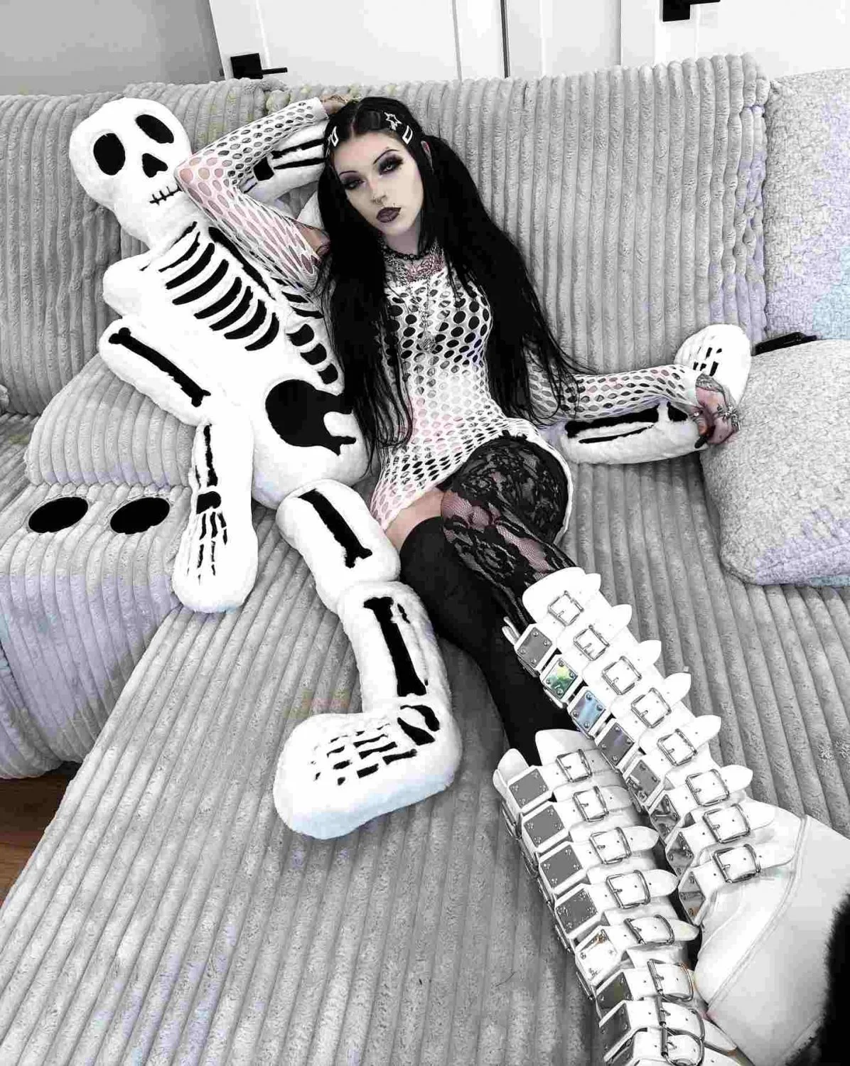 Sexy Odd Goth Girl Many Outfits! 😇🙏 image 36