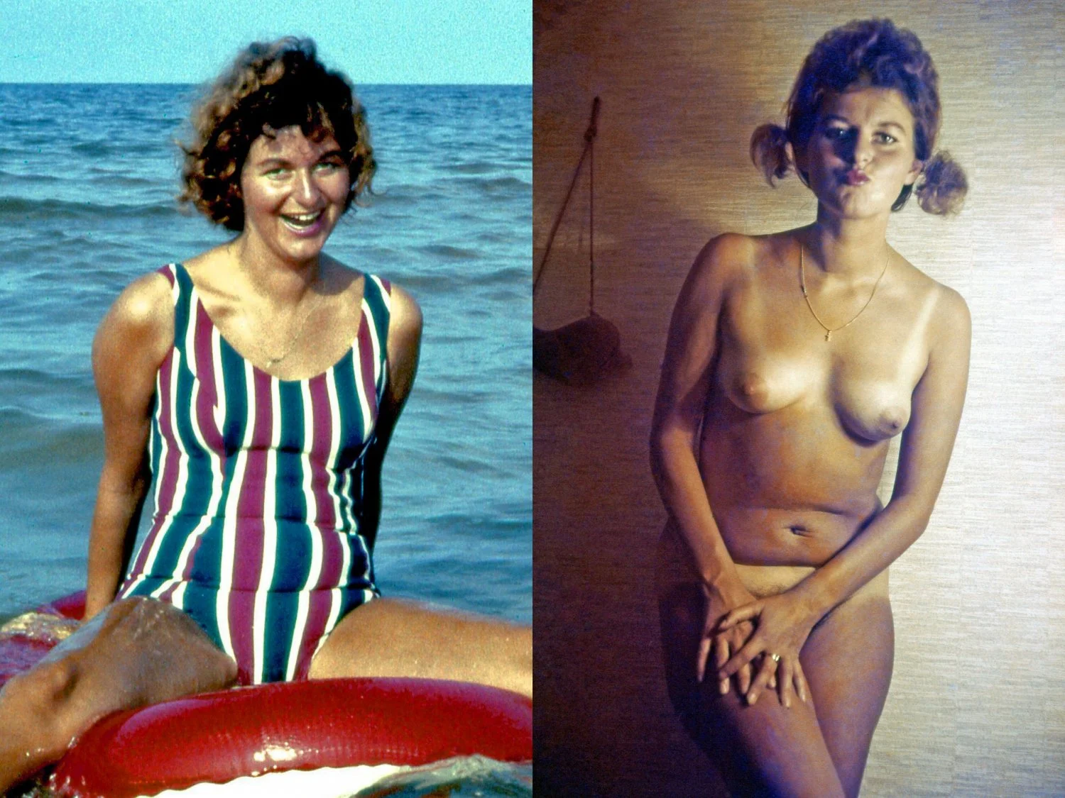 SELINA - dressed-undressed image 17