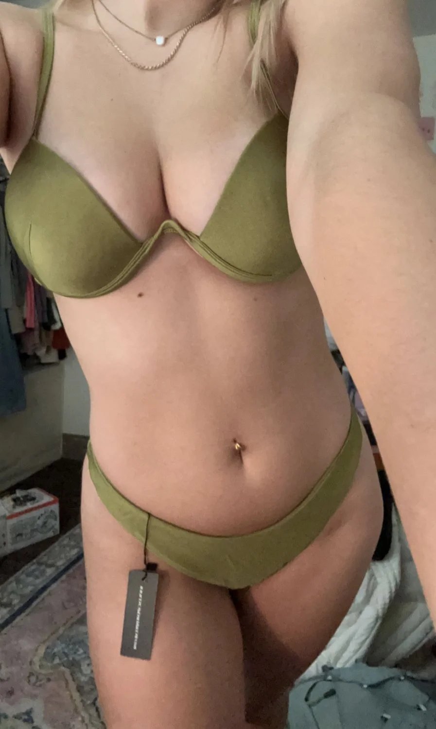 Blonde selfies image 18