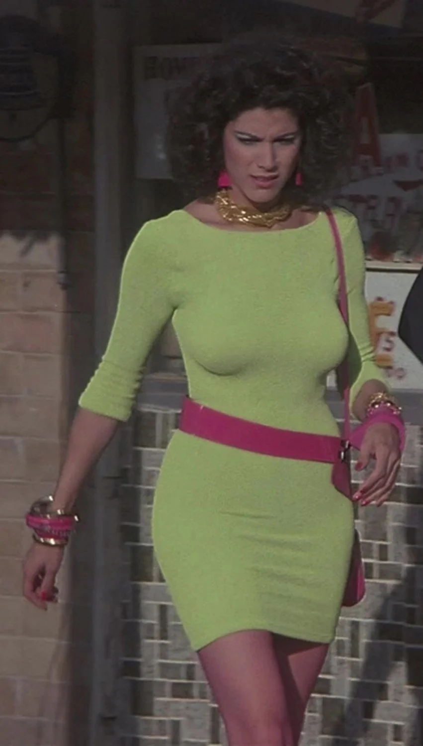 Saundra Santiago braless big boobs in Miami Vice image 4