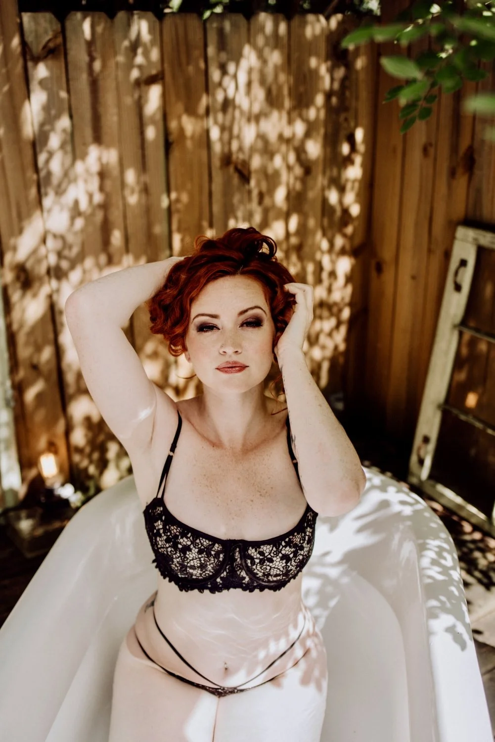 I love redheads boudoir image 12