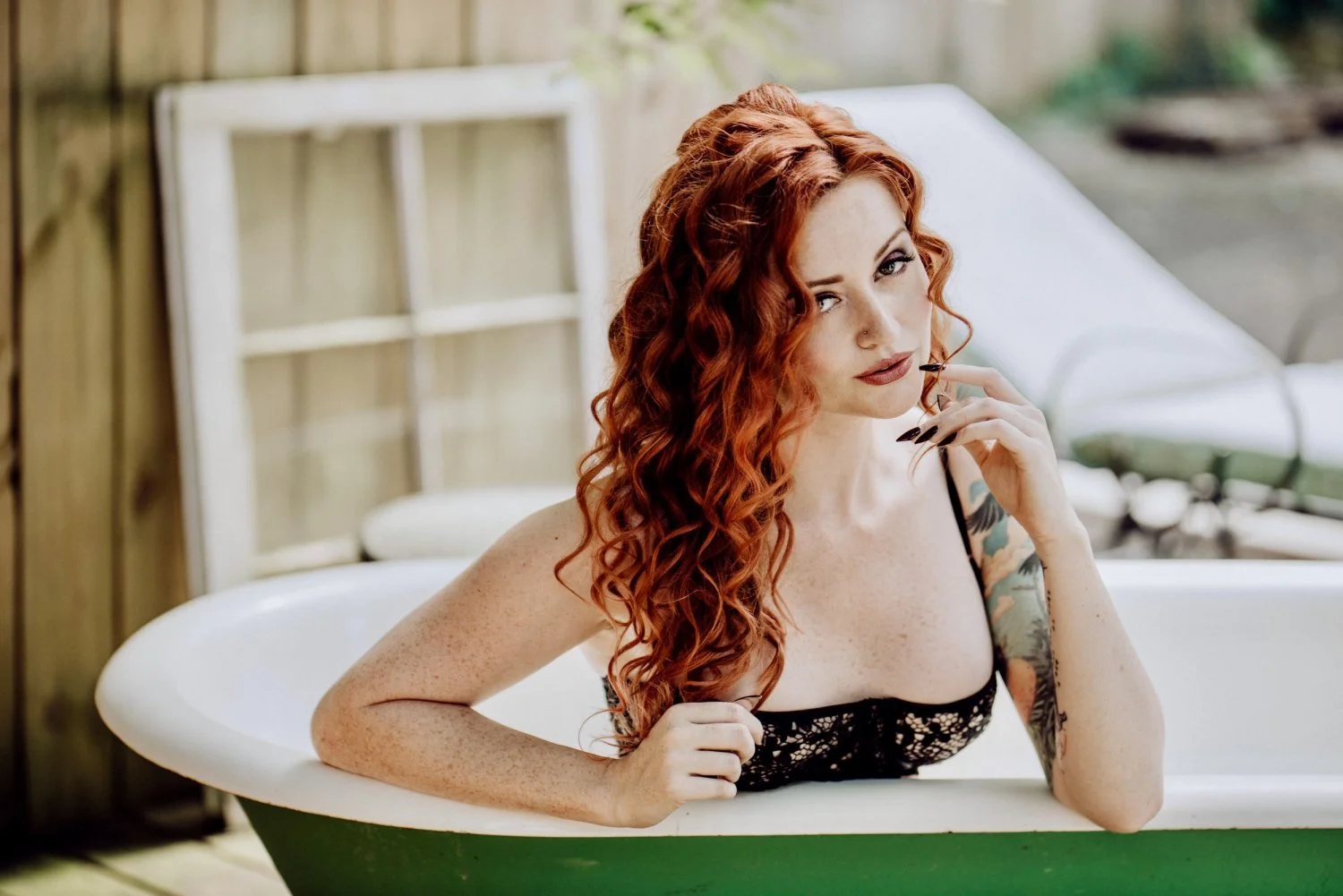 I love redheads boudoir image 15