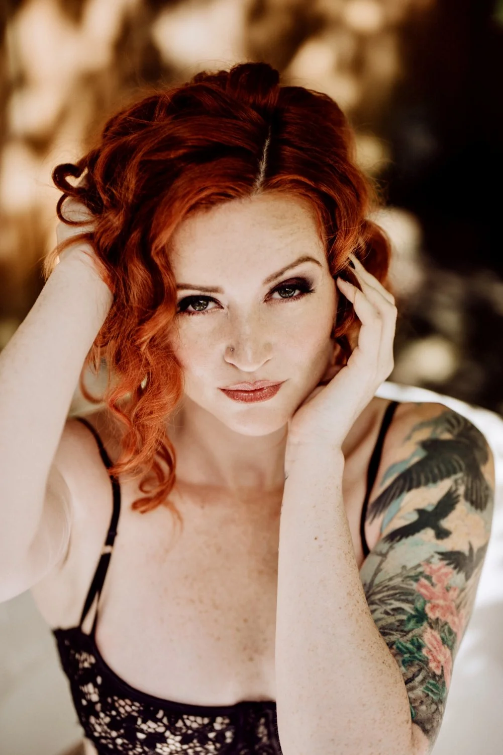 I love redheads boudoir image 18