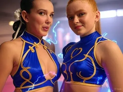Celebrity Millie as Chun Li ai fakes cover image