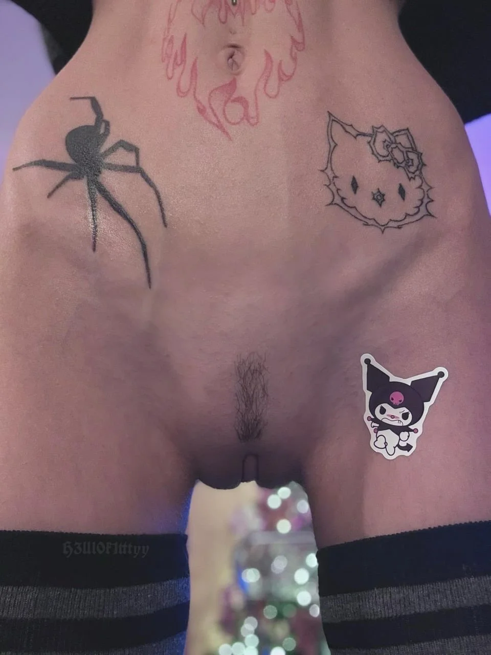 Slim Sexy Tatted DildoDoll image 10