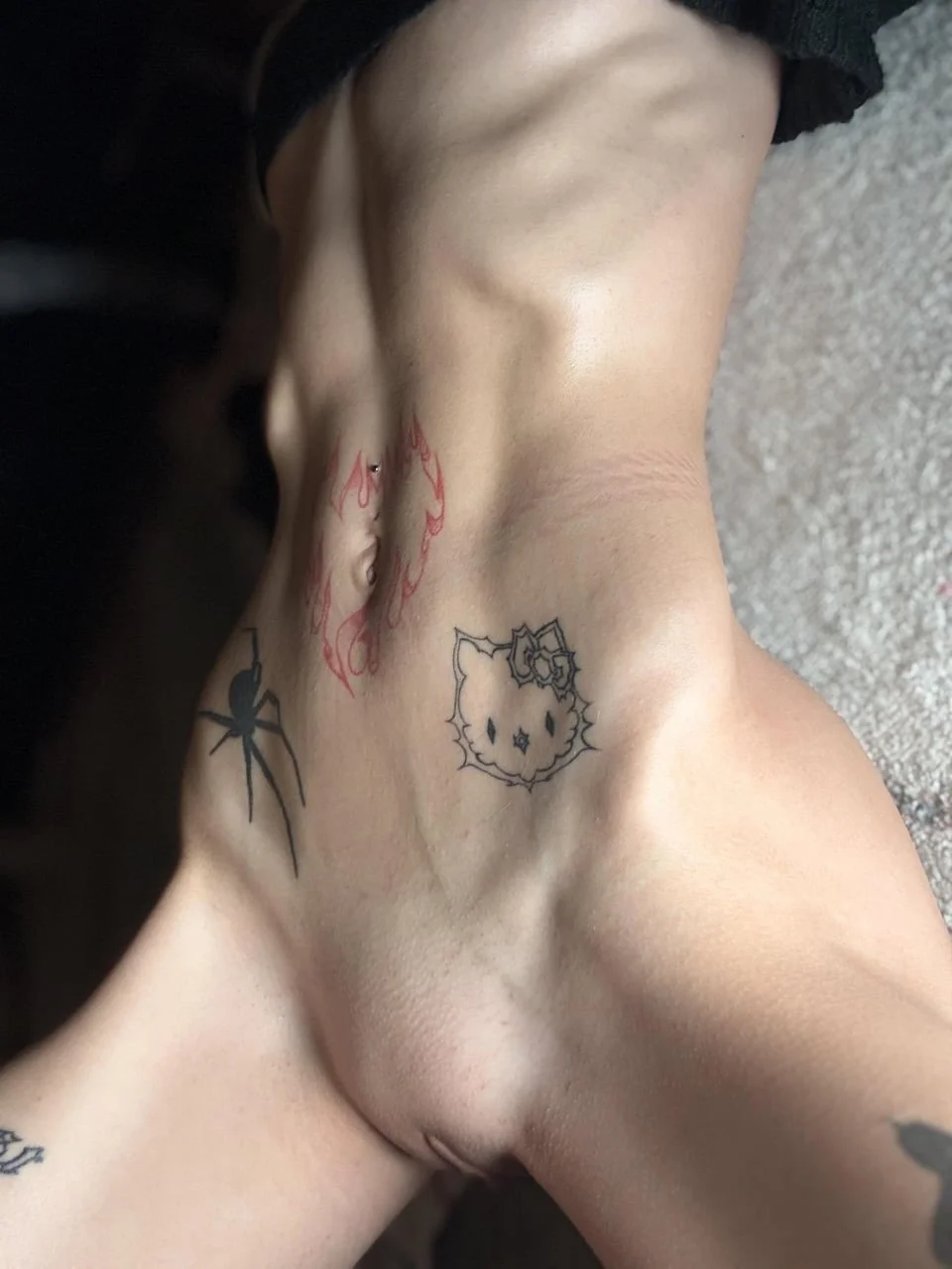 Slim Sexy Tatted DildoDoll image 3