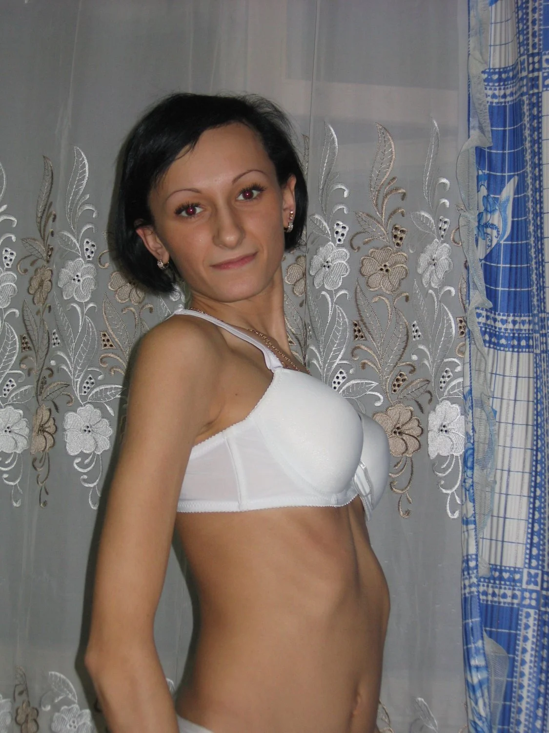 Flat Chested Girl with padded boobs image 12