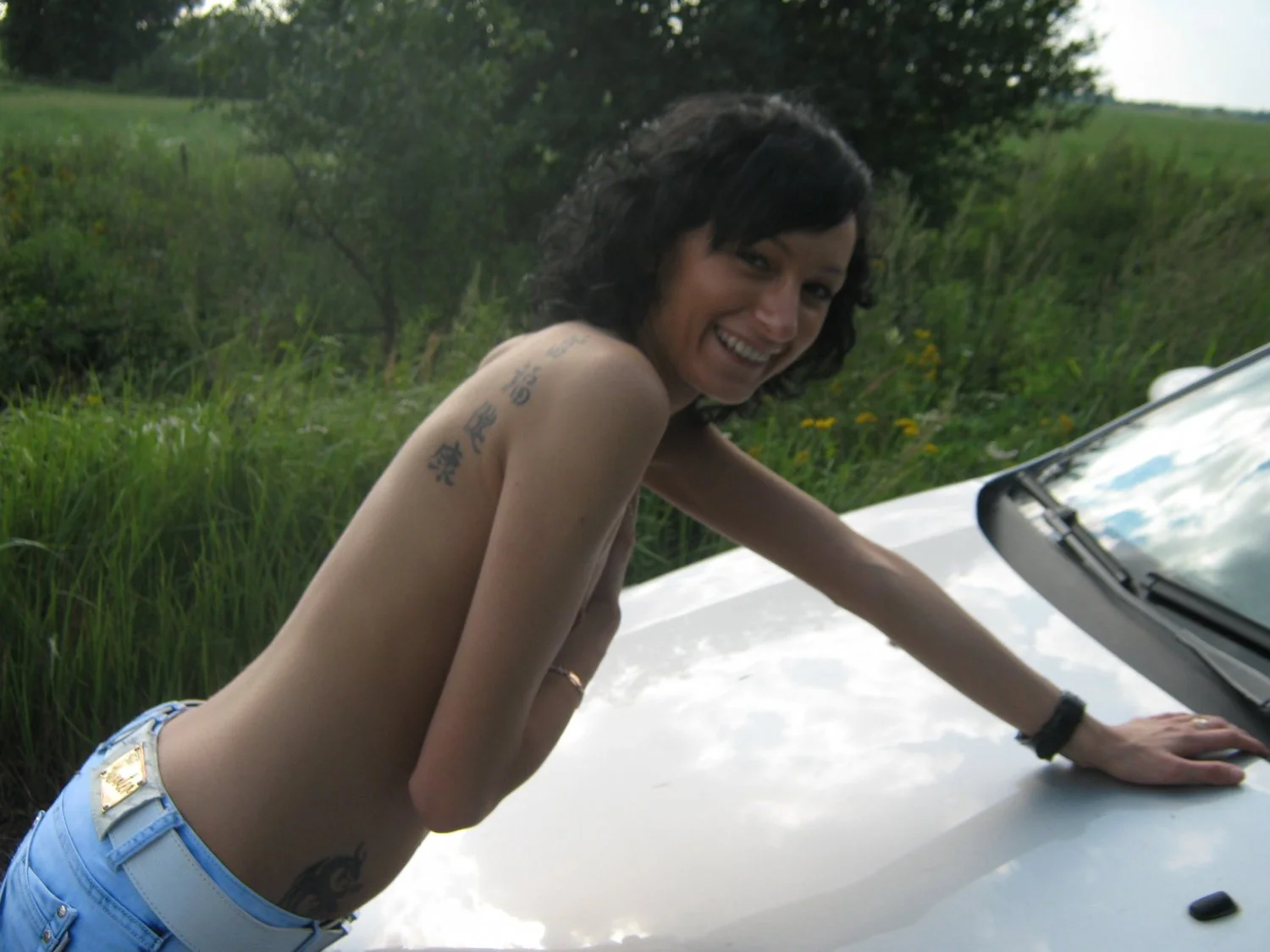 Flat Chested Girl with padded boobs image 41