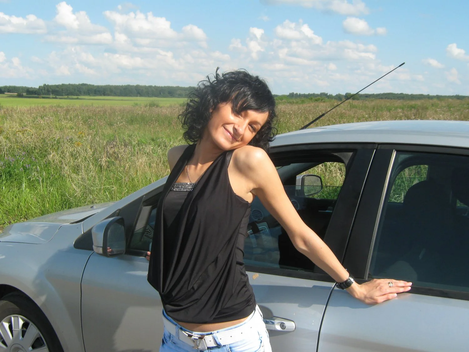 Flat Chested Girl with padded boobs image 46