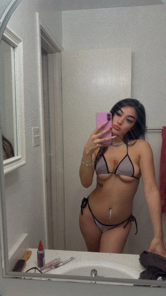 Young sexy Latina nice arch and even better pussy watch her cream in the DM image 5