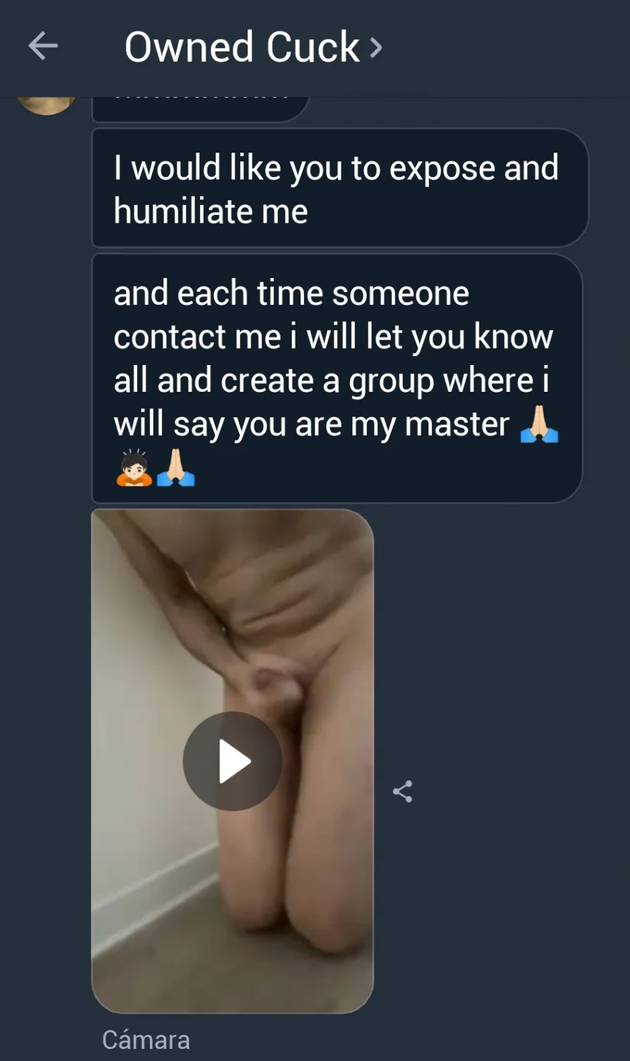 My dumb bitch who's a cuck - kik: ofmastefcuck image 2