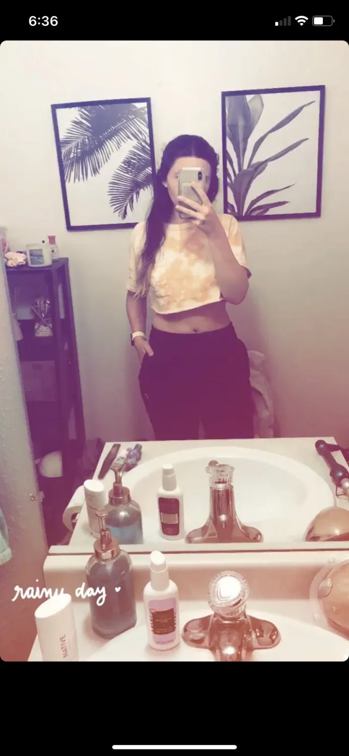 Hometown crush looks so good sucking this lucky guys cock in her room image 17