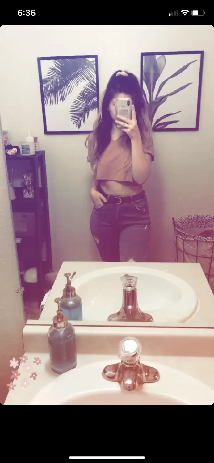 Hometown crush looks so good sucking this lucky guys cock in her room image 20