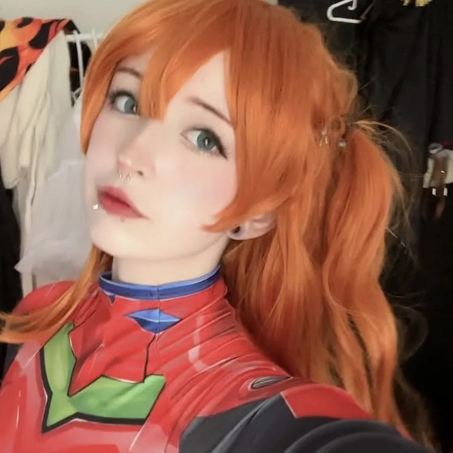 Body Suit Tiktok Whore Asuka -Neon Genesis Evangelion Cosplay image 5