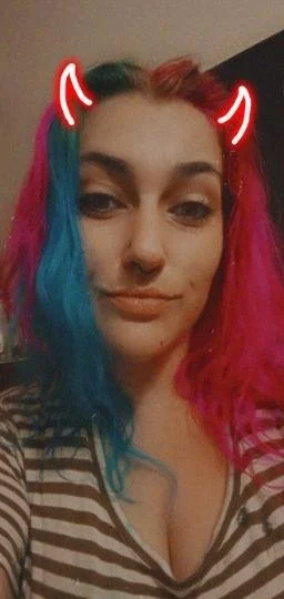 shorter thicker muti color hair bbw slut image 8