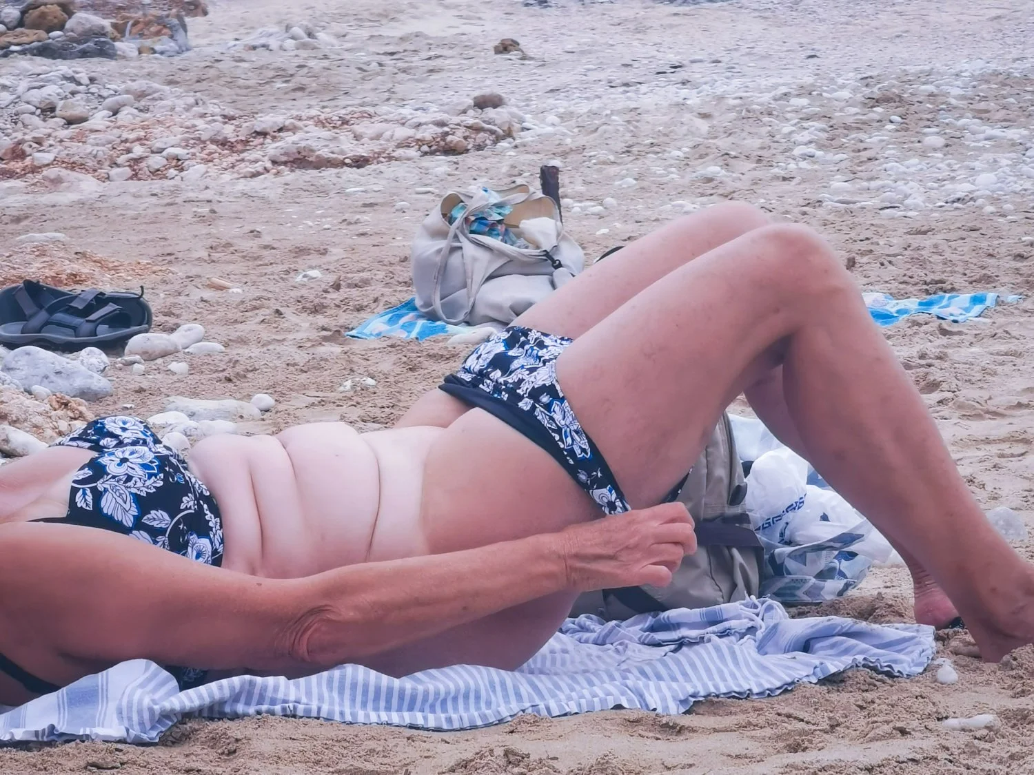 granny on the beach... image 26