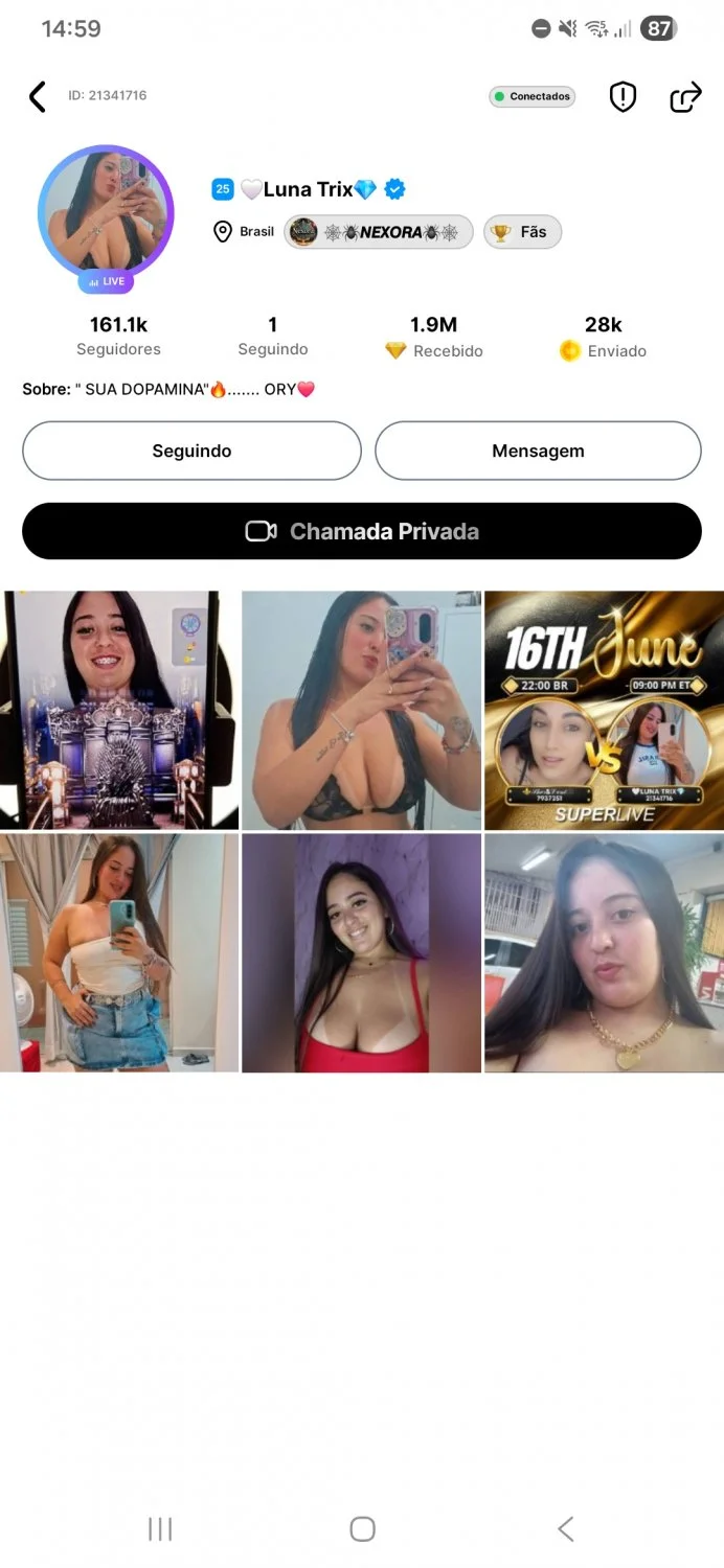 LUN4 TRIX SAFADA PELADINHA DO SUPER LIVE image 8