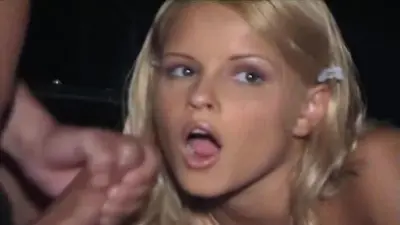 Swallowing cum during a photoshoot cover image
