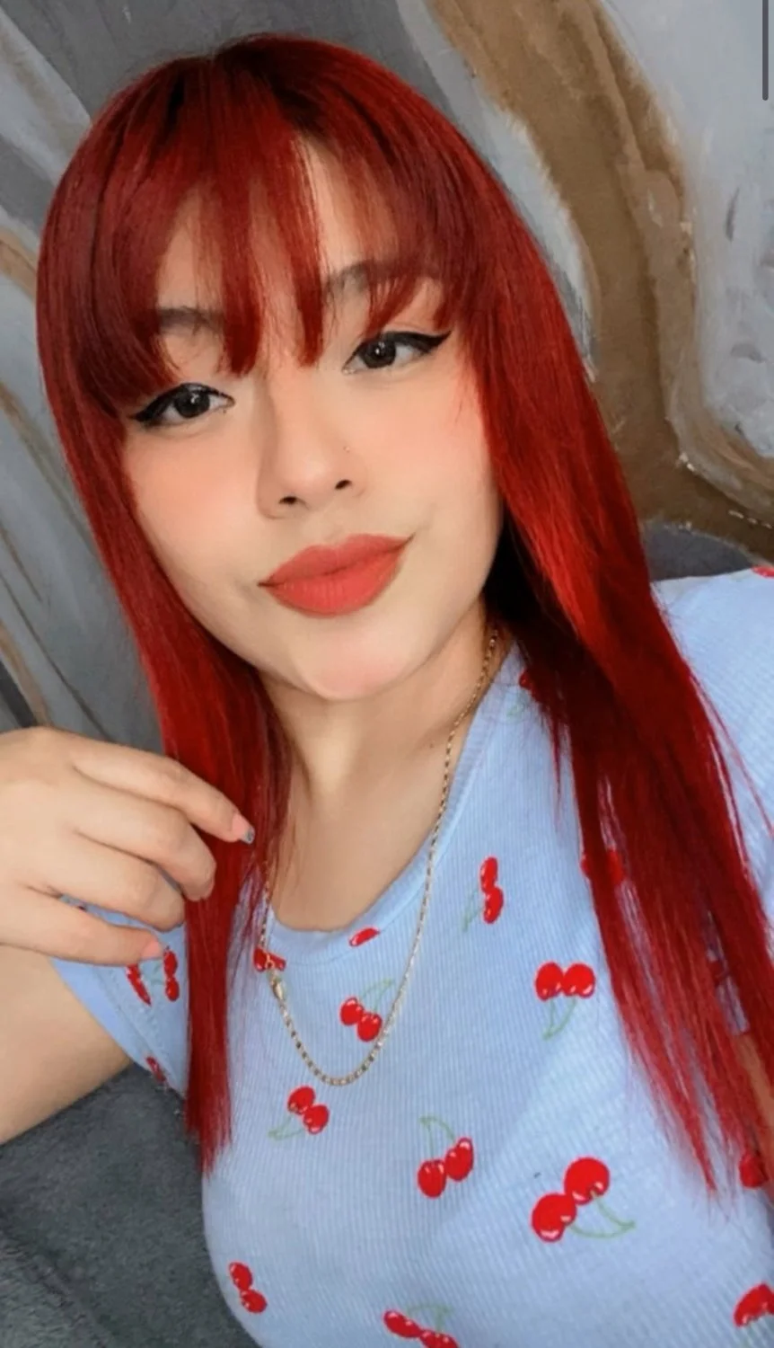 Putita peliroja de ojos rasgados buen cuerpo y sexy image 10