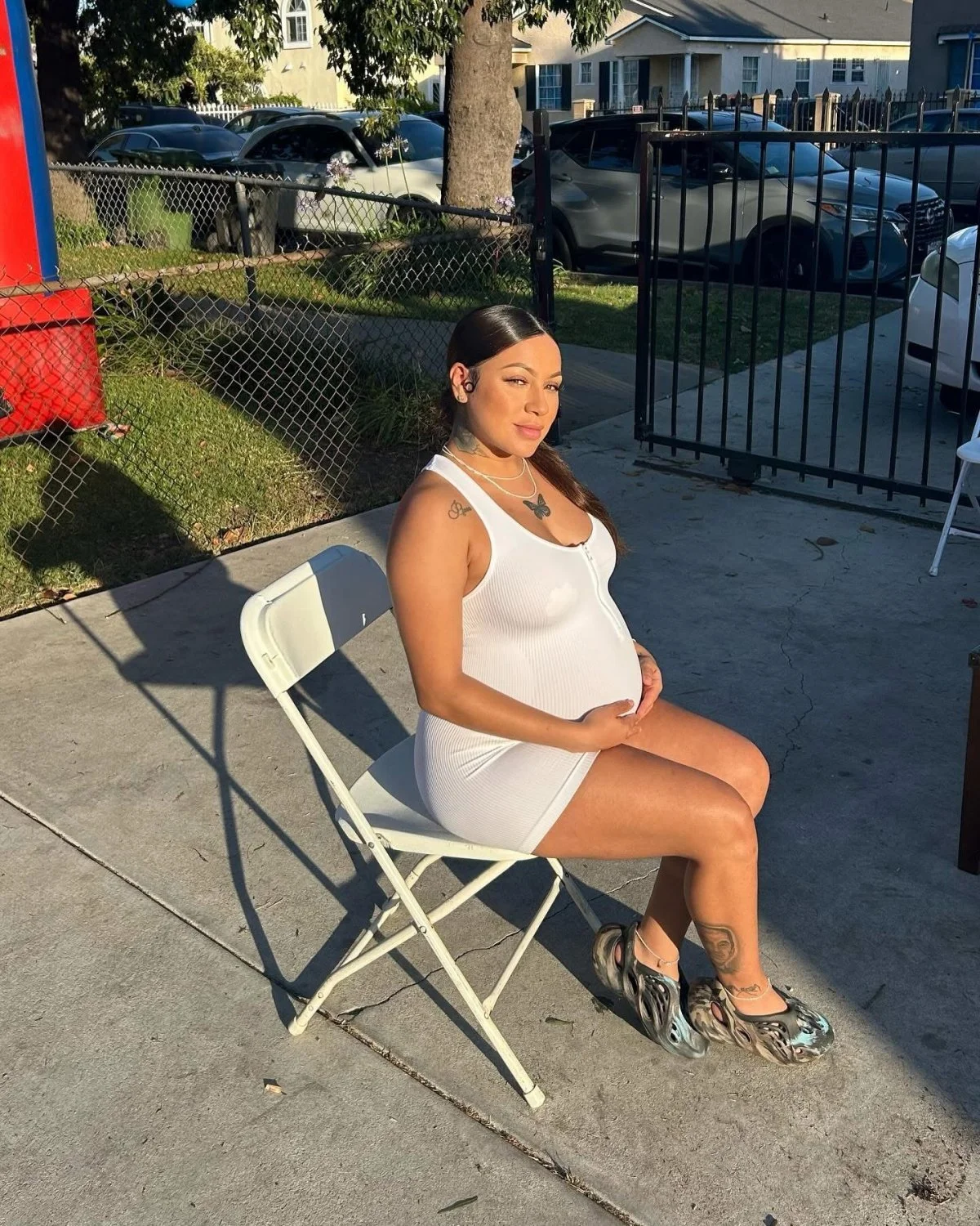 Pregnant Mexican Thot image 3