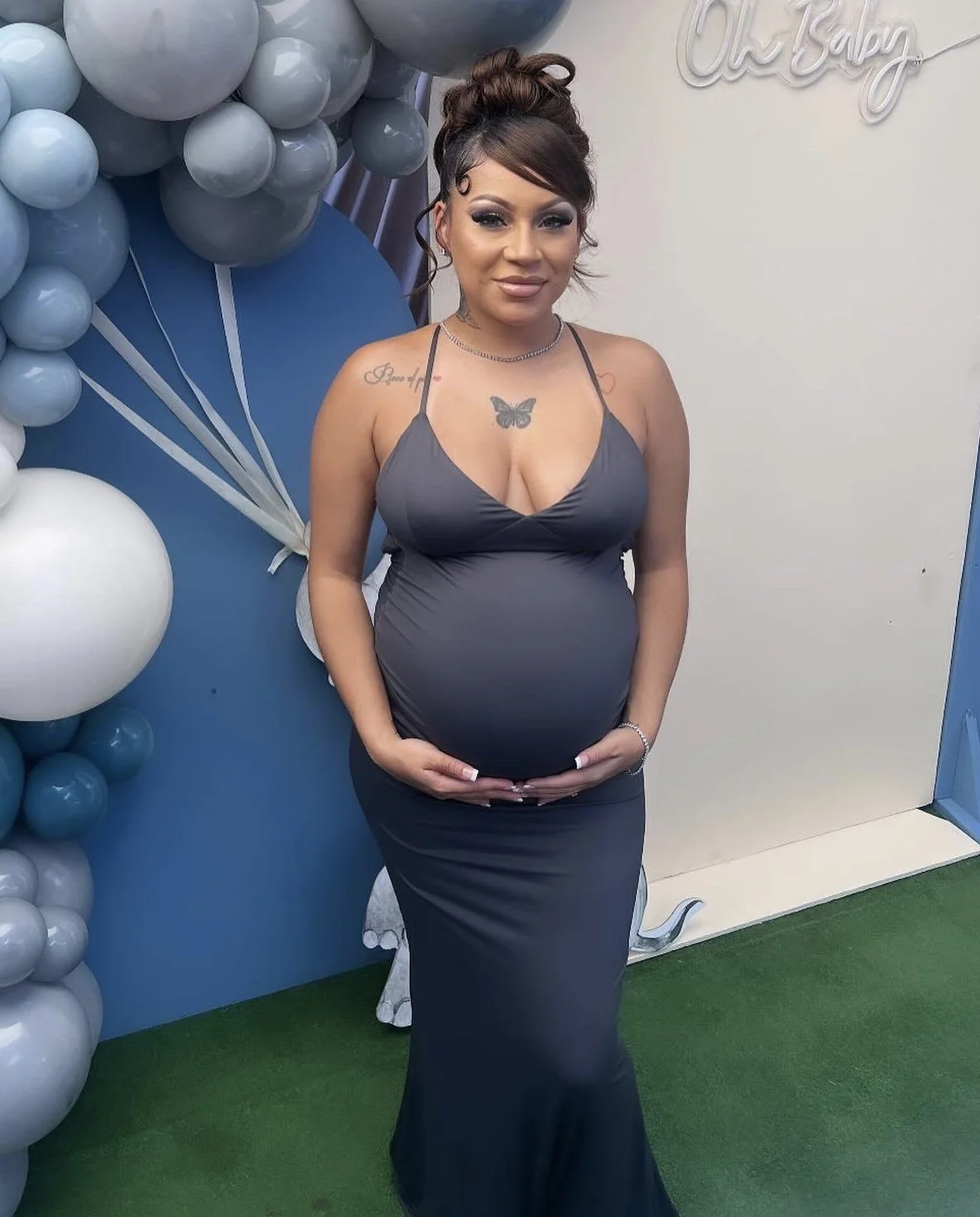 Pregnant Mexican Thot image 5