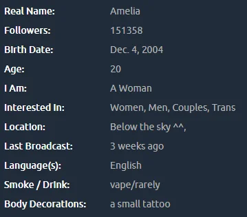 Amelia main image