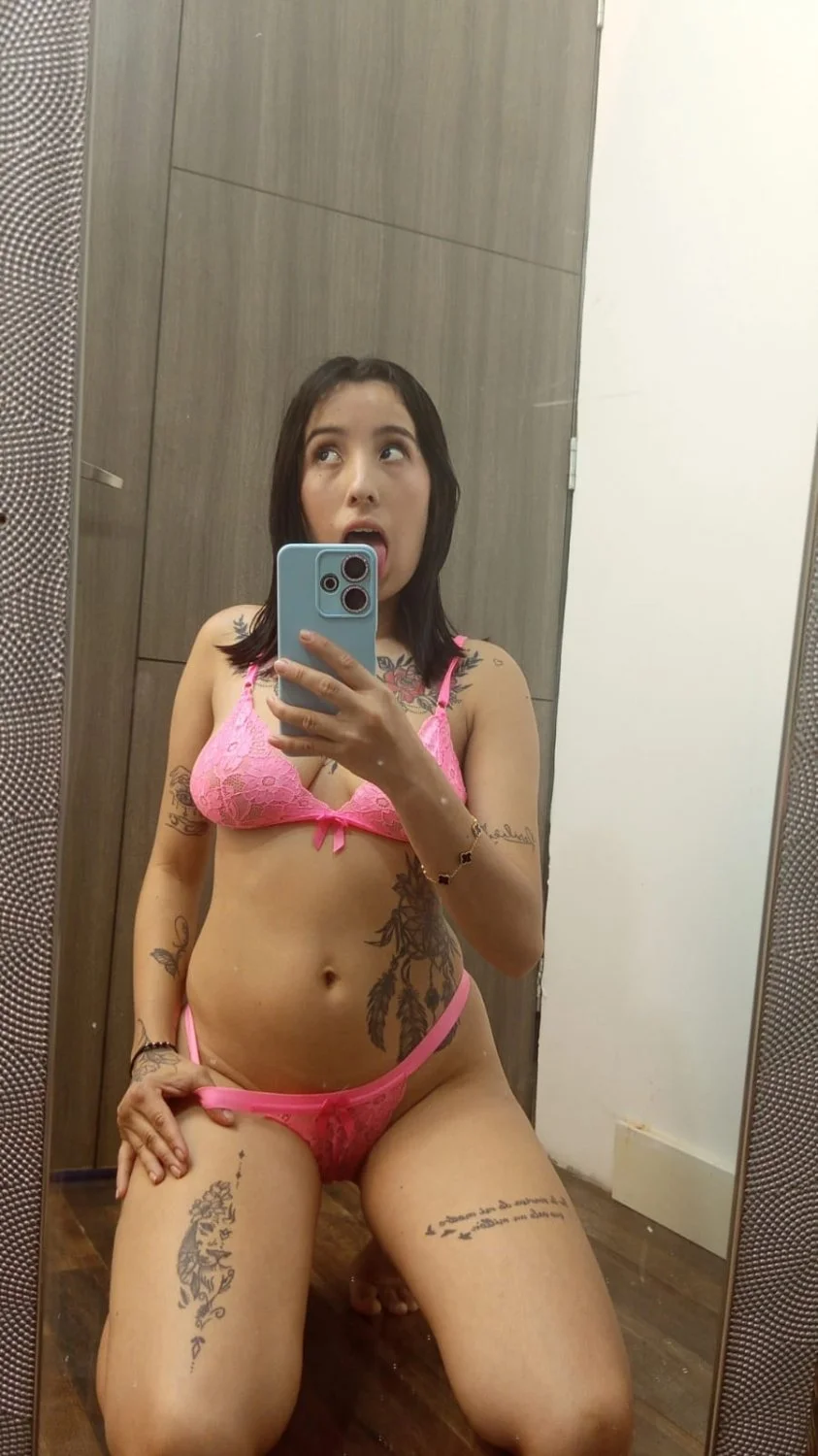 Latina Whore in Braces Showing Off image 13