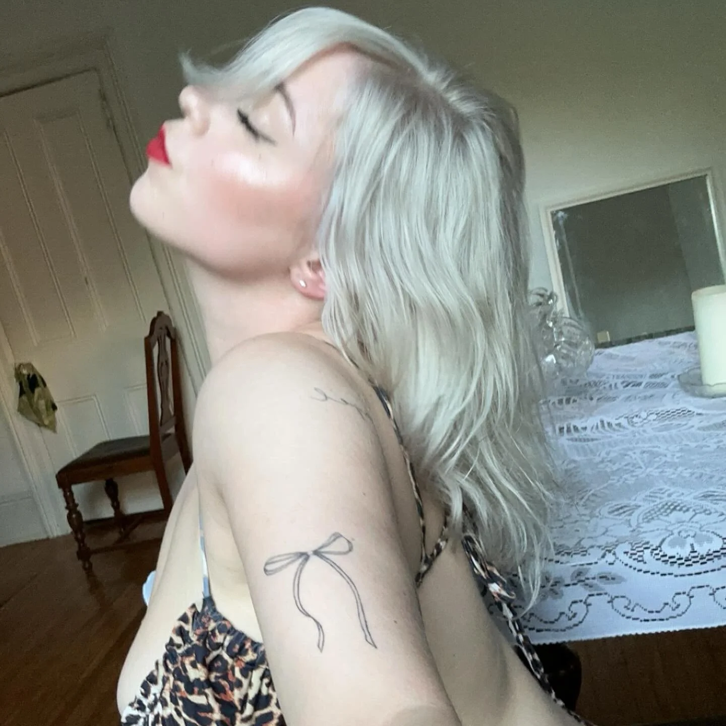 Cheating Big Tit OF Snow Bunny C0ke Slut image 2