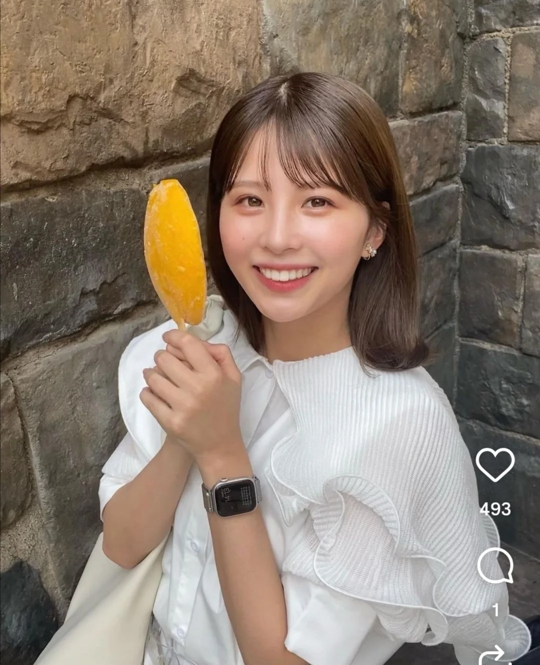 🔚Japanese　顔抜き　アナウンサー　大仁田美咲　ソフトエロ　一発やりたい image 3