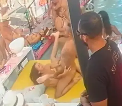 Couple putting on a show for their partners cover image