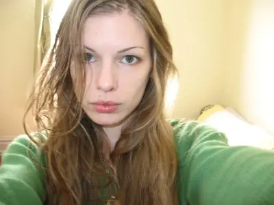 Horny slut playing with herself cover image