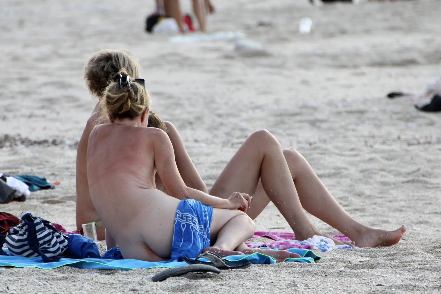 on the beach... image 6