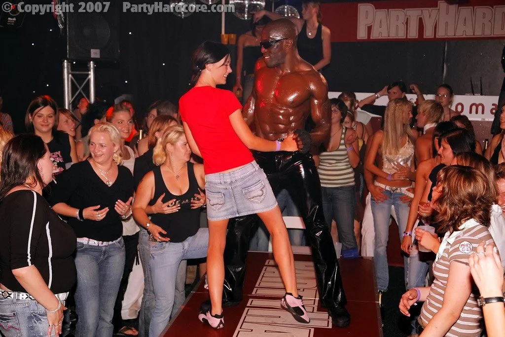 Slut Fucked at Male Strip Club image 3