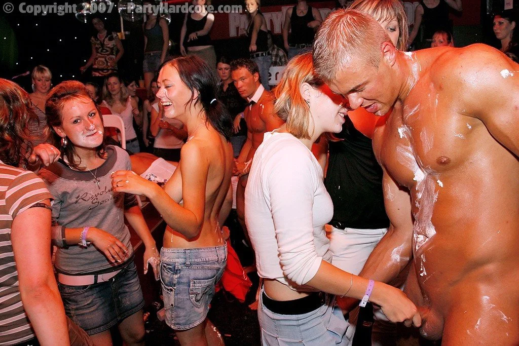 Slut Fucked at Male Strip Club image 8