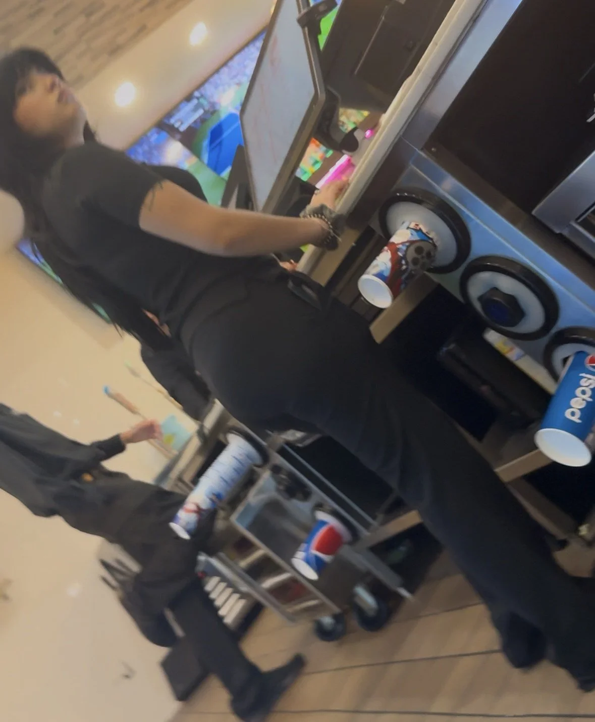 Goth slut Danna and her fat ass image 3