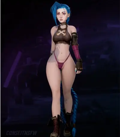 Jinx andando pelada cover image