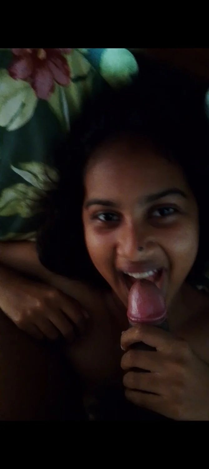 Indian teen girl give blowjob for her boy friend image 3