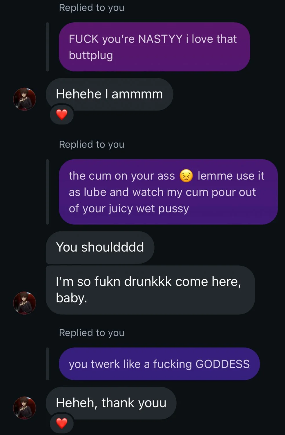 (dms) black teen cheats on her bf, begging for my thick bwc image 7