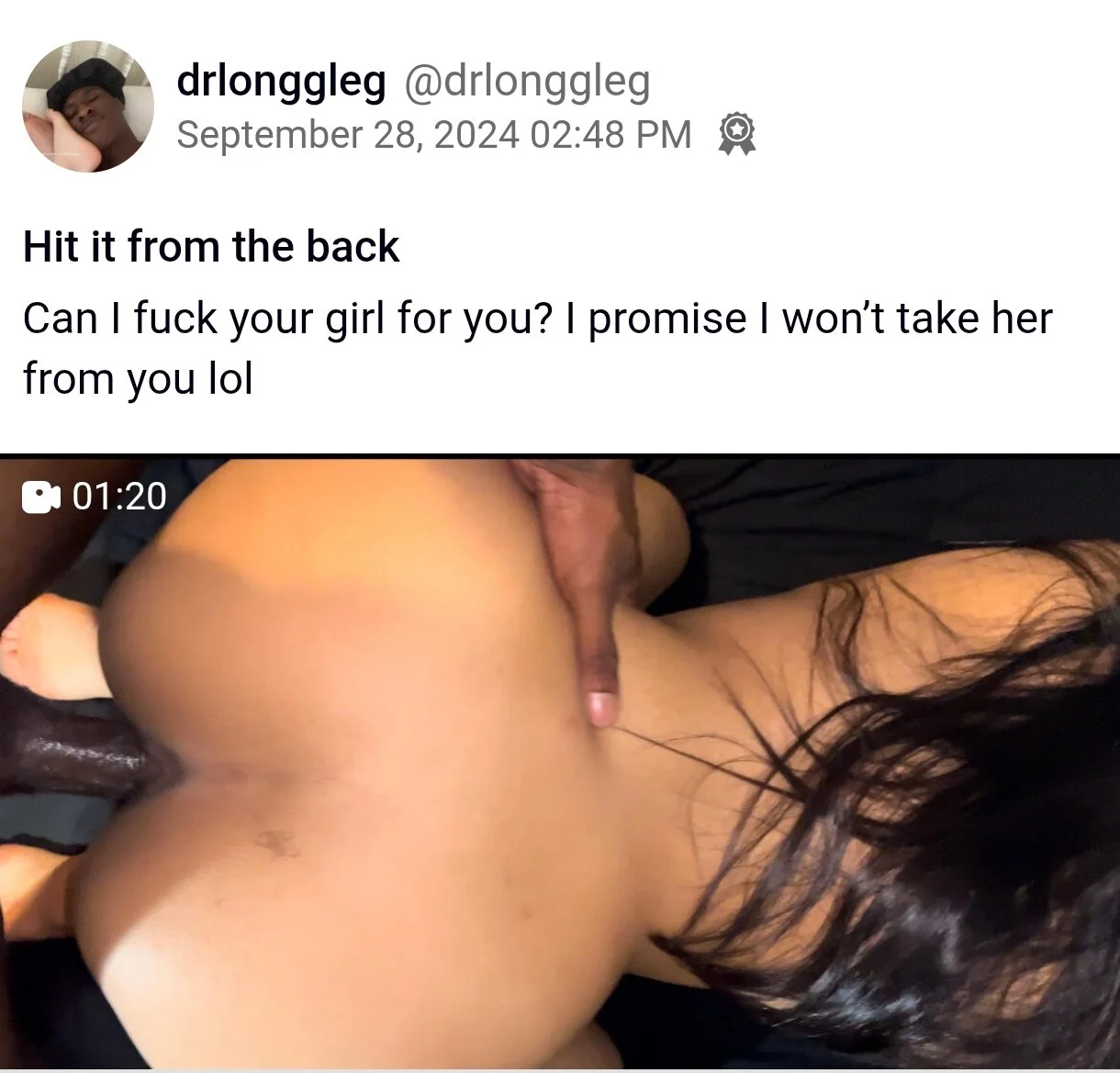 BBC with Paki / Indian girl. If you find her full vids DM me ASAP!! image 3