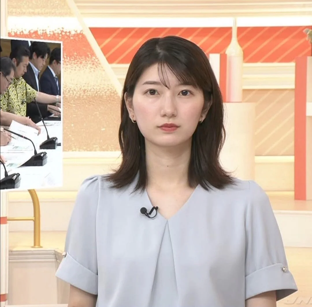 🔚Japanese　顔抜き　アナウンサー　吉村恵里子　ソフトエロ　一発やりたい image 11